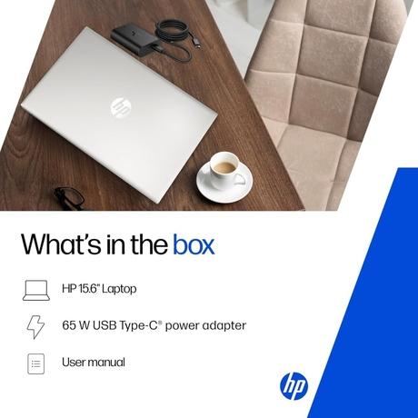 HP 15 15-FC0704AU Standard Laptop (AMD Ryzen 5 7520U/8 GB/512 GB SSD/AMD Radeon Graphics/Windows 11 Home/MS Office Home 2024/Full HD), 40.9 cm - 16.1 inch, Natural silver-12