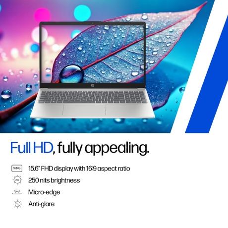 HP 15 15-FD0901TU Standard Laptop (Intel Core 5-120U/24 GB/512 GB SSD/Intel Iris Xe Graphics/Windows 11 Home/MS Office Home 2024/Full HD), 39.6 cm - 15.6 inch, Natural Silver-3