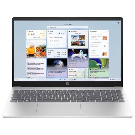 HP 15 15-fd0682TU Standard Laptop (Intel Core 5 120U Processor/16 GB/512 GB SSD/Intel Iris Xe Graphics/Windows 11 Home/MS Office Home 2024/Full HD), 39.6 cm - 15.6 inch, Natural Silver-0