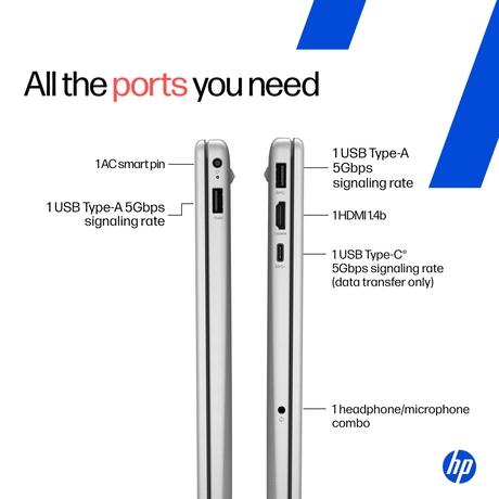 HP 15 15-fd0667TU Standard Laptop (Intel Core 5 120U Processor/16 GB/1 TB SSD/Intel Iris Xe Graphics/Windows 11 Home/MS Office Home 2024/Full HD), 39.6 cm - 15.6 inch, Natural Silver-10