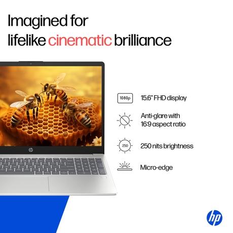 HP 15 15-fd0667TU Standard Laptop (Intel Core 5 120U Processor/16 GB/1 TB SSD/Intel Iris Xe Graphics/Windows 11 Home/MS Office Home 2024/Full HD), 39.6 cm - 15.6 inch, Natural Silver-7