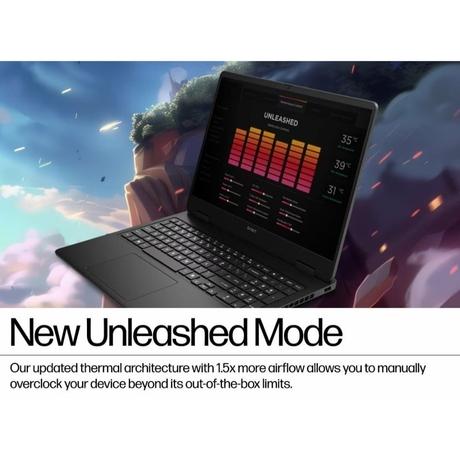 HP Omen 16-am0238TX Gaming Laptop (Intel Core Ultra 7 255H/24 GB/1 TB SSD/8 GB-NVIDIA GeForce RTX 5060 GPU/Windows 11 Home/MS Office Home 2024/Full HD), 40.9 cm - 16.1 inch, Shadow Black, Black Chrome Logo-8
