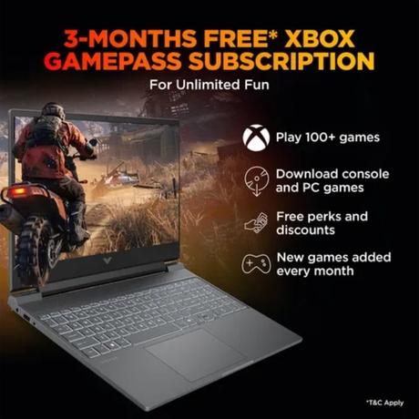 HP Victus 15-FA2532TX Gaming Laptop (Intel Core i7-13650HX/24 GB/512 GB SSD/6 GB-NVIDIA GeForce RTX 4050/Windows 11 Home/MSOffice Home 2024/Full HD), 39.6 cm - 15.6 inch, Performance Blue, Chrome Logo-9