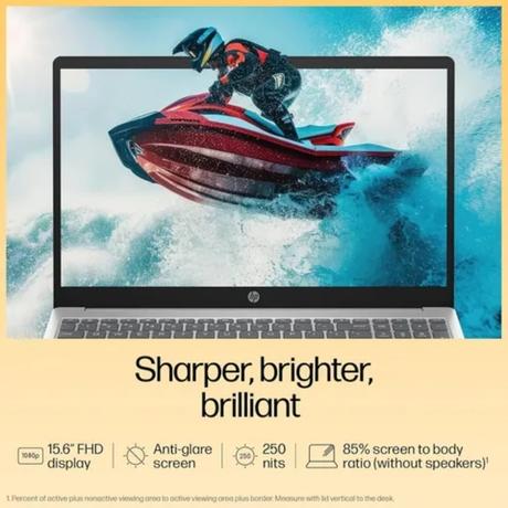 HP 15-fc0837AU Standard Laptop (AMD Ryzen 7 7730U/16 GB/512 GB SSD/AMD Radeon Graphics/Windows 11 Home/MS Office Home 2024/Full HD), 39.6 cm - 15.6 inch, Natural Silver-3