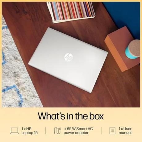 HP 15-fc0837AU Standard Laptop (AMD Ryzen 7 7730U/16 GB/512 GB SSD/AMD Radeon Graphics/Windows 11 Home/MS Office Home 2024/Full HD), 39.6 cm - 15.6 inch, Natural Silver-9