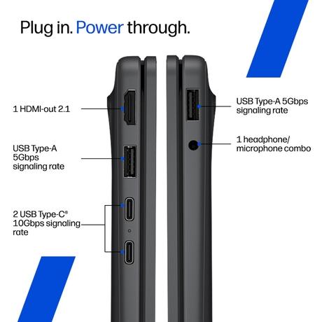 HP OmniBook 3 Laptop, AMD Ryzen 3 30, 8GB LPDDR5 RAM, 512GB SSD, AMD Radeon 610M Graphics, 14 inch (35.56 cm) FHD Anti-Glare 300nits, Backlit Keyboard, Windows 11 Home, MS Office 2024, Mica Silver, 14-HY0034AU-8