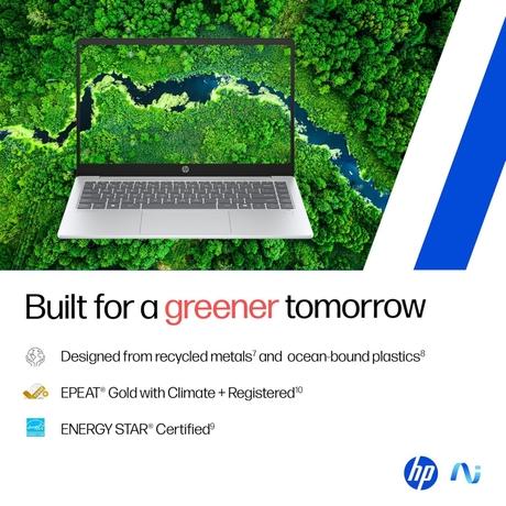 HP OmniBook 7 14-FR0066TU Standard Laptop (Intel Core Ultra 5 225H/16 GB/512 GB SSD/Intel Arc 130T GPU/Windows 11 Home/MS Office Home 2024/OLED), 35.6 cm - 14 inch-12