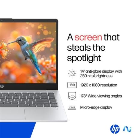 HP OmniBook 7 14-FR0066TU Standard Laptop (Intel Core Ultra 5 225H/16 GB/512 GB SSD/Intel Arc 130T GPU/Windows 11 Home/MS Office Home 2024/OLED), 35.6 cm - 14 inch-7
