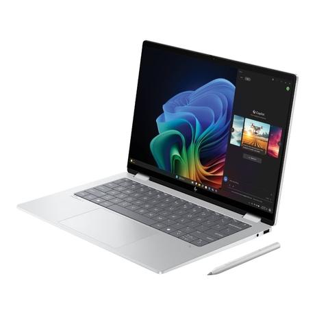 HP OmniBook X Flip 14-fm0119TU Next Gen AI 2-in-1 Laptop (Intel Core Ultra 5 226V/16 GB/512 GB SSD/Intel Arc Graphics/Next Gen Windows/Microsoft Office 2021 Home & Student/OLED), 35.6 cm (14 inch), Silver-2