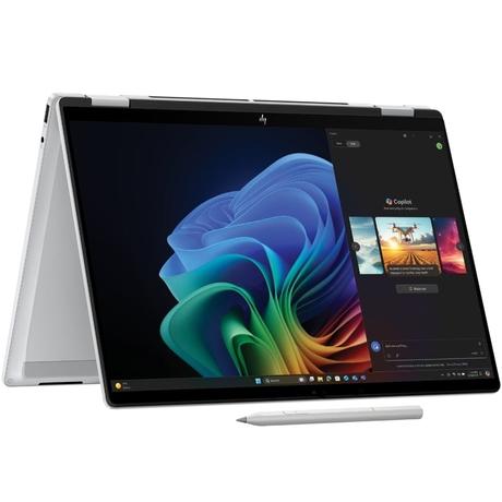 HP OmniBook X Flip 14-fm0119TU Next Gen AI 2-in-1 Laptop (Intel Core Ultra 5 226V/16 GB/512 GB SSD/Intel Arc Graphics/Next Gen Windows/Microsoft Office 2021 Home & Student/OLED), 35.6 cm (14 inch), Silver-4