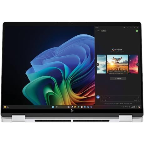 HP OmniBook X Flip 14-fm0119TU Next Gen AI 2-in-1 Laptop (Intel Core Ultra 5 226V/16 GB/512 GB SSD/Intel Arc Graphics/Next Gen Windows/Microsoft Office 2021 Home & Student/OLED), 35.6 cm (14 inch), Silver-8