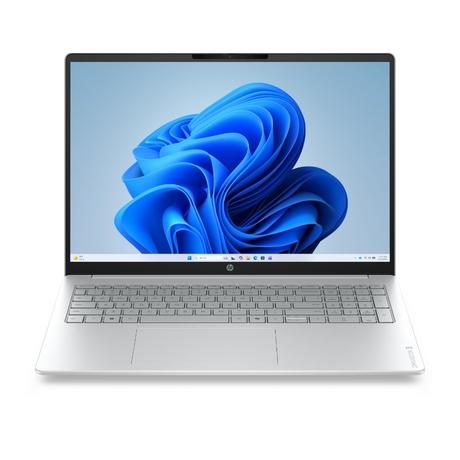 HP Omnibook 3 16-bv0052AU Next Gen AI Laptop (AMD Ryzen AI 7 445/16 GB/512 GB SSD/AMD Radeon 840M Graphics/Windows 11 Home/MS Office Home 2024, 1 year Microsoft 365 Basic), 40.6 cm - 16 inch, Glacier Silver Aluminum-0