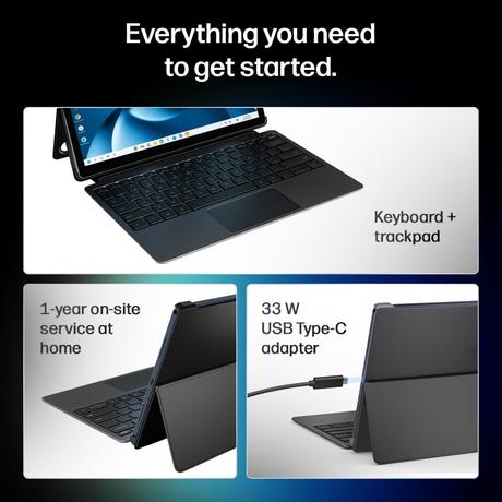 HP OmniPad 12 12-M0005QU Convertible Laptop (Snapdragon SM6475Q/8 GB/128 GB UFC/Qualcomm Adreno GPU/Android 16), 30.38 cm - 12 inch, Denim Blue-16