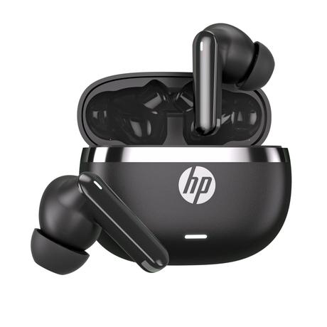 HP H160 TWS Earbuds, Crystal Black-1