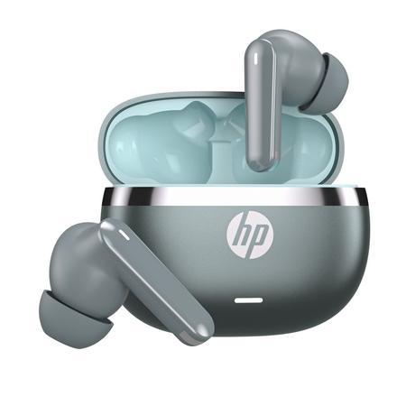 HP H160 TWS Earbuds, Chrome Green-1