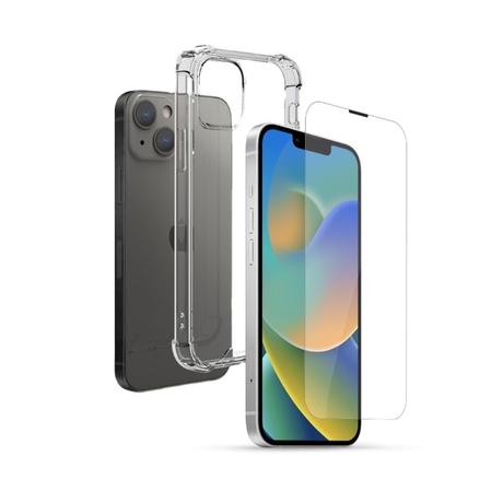 Hyphen DURO Drop Protect Case with Tempered Glass for iPhone 14-3