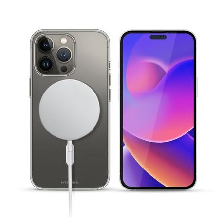 Hyphen AIRE MagSafe Clear Case for iPhone 14 Pro with Tempered Glass-1