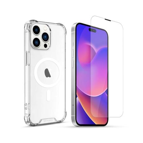 Hyphen DURO MagSafe Case for iPhone 14 Pro with Tempered Glass-2