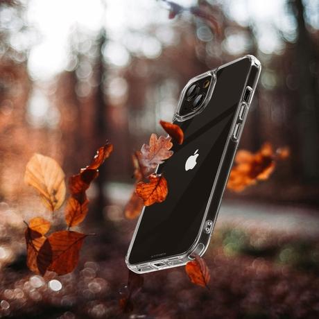 Hyphen LUCD Clear Hard Case with Tempered Glass for iPhone 14 Plus-6