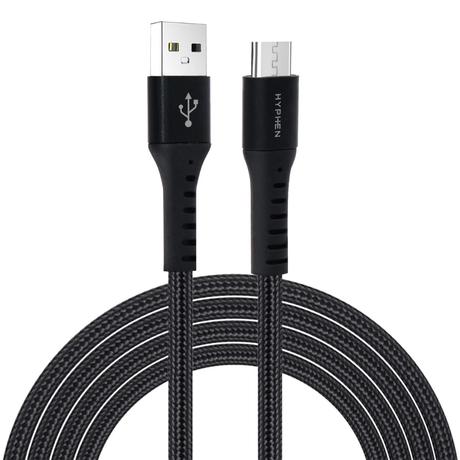 Hyphen 120 cm (1.2 m) USB to Micro USB Cable, Black-0