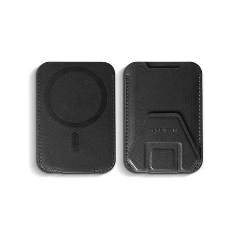 Hyphen MagSafe Wallet Card Holder with Stand, Black-1