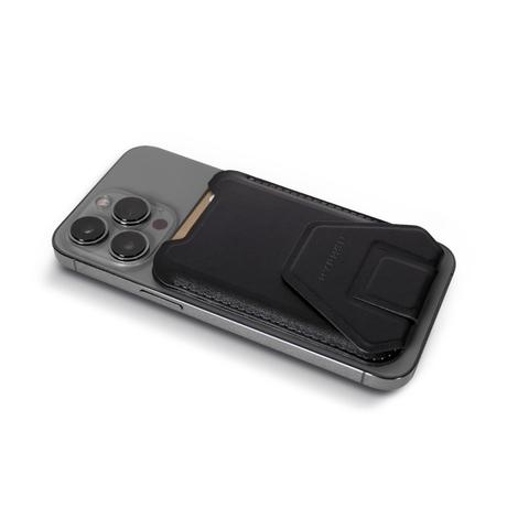 Hyphen MagSafe Wallet Card Holder with Stand, Black-5