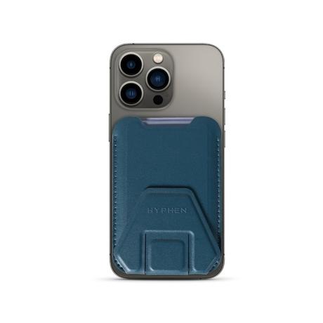 Hyphen MagSafe Wallet Card Holder with Stand, Blue-4