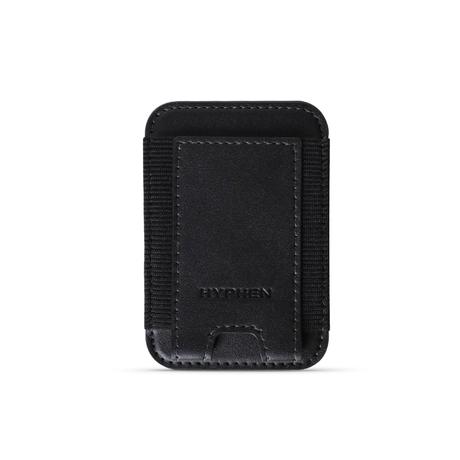 Hyphen MagSafe Wallet Single Pocket Holder, Black-3