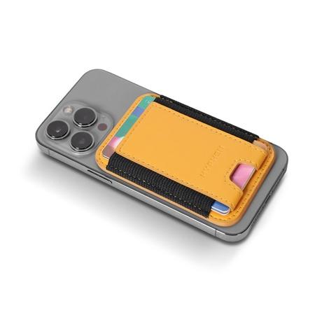 Hyphen MagSafe Wallet Single Pocket Holder, Orange-2