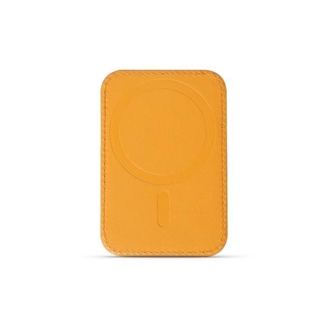 Hyphen MagSafe Wallet Single Pocket Holder, Orange-4