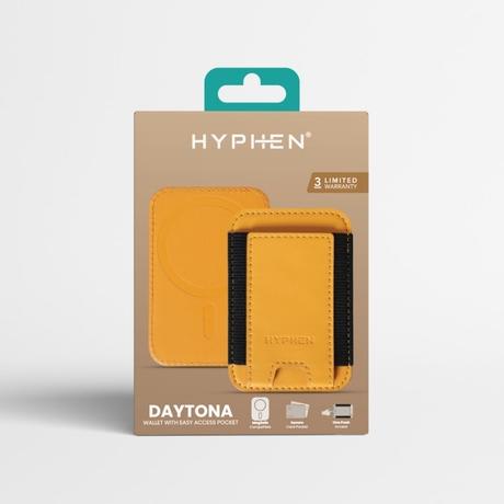 Hyphen MagSafe Wallet Single Pocket Holder, Orange-5