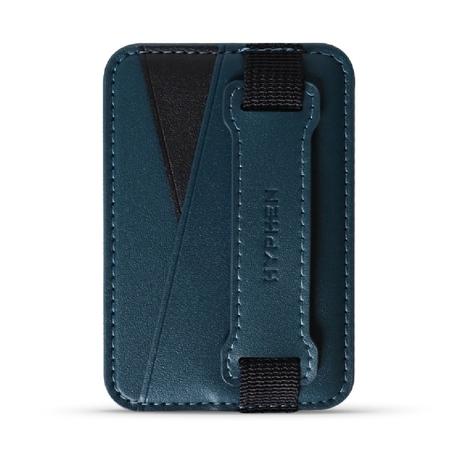 Hyphen MagSafe Wallet Dual Pocket with Grip, Blue-5