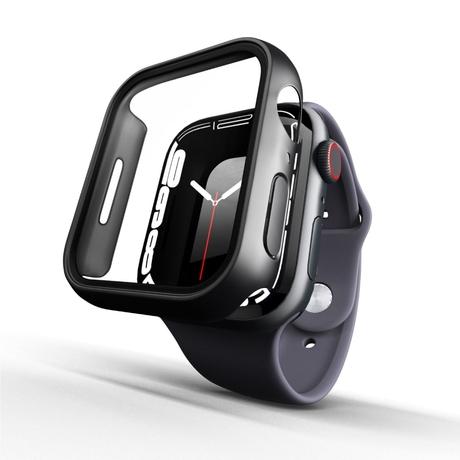 Hyphen Series 7 Apple Watch Protector, 4.1 cm (41 mm), Black-4