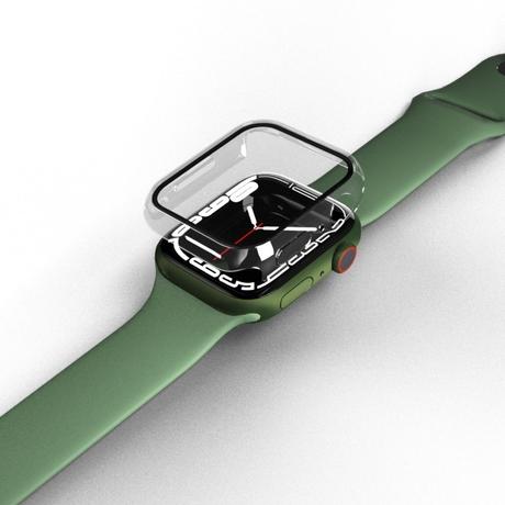 Hyphen Series 7 Apple Watch Protector, 4.5 cm (45 mm), Transparent-11