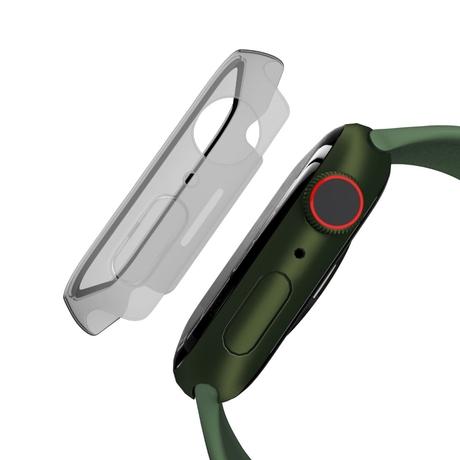 Hyphen Series 7 Apple Watch Protector, 4.5 cm (45 mm), Transparent-2