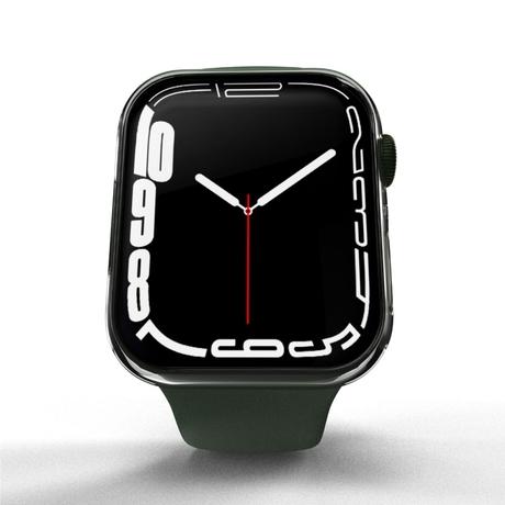 Hyphen Series 7 Apple Watch Protector, 4.5 cm (45 mm), Transparent-6