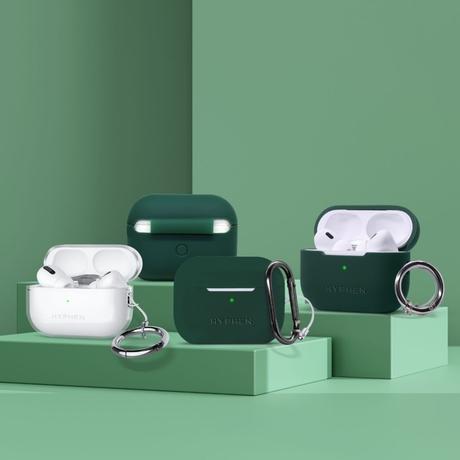 Hyphen 2nd Gen Air Pods Pro Silicone Case, Green-10