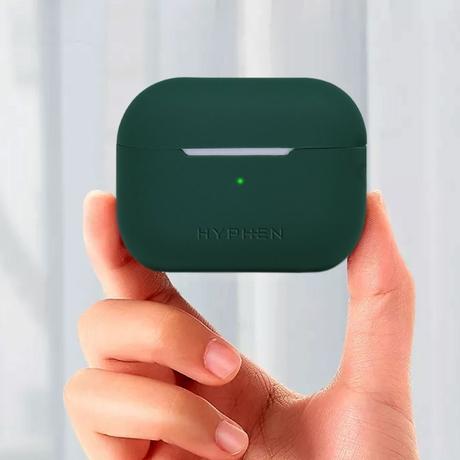 Hyphen 2nd Gen Air Pods Pro Silicone Case, Green-11