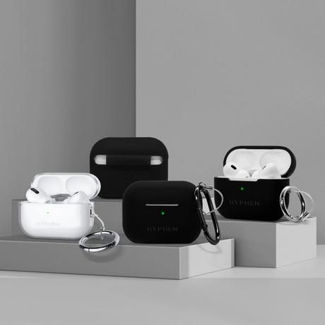 Hyphen 2nd Gen Air Pods Pro Silicone Case, Black-10