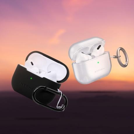 Hyphen 2nd Gen Air Pods Pro Silicone Case, Black-13