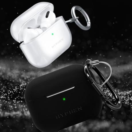 Hyphen 2nd Gen Air Pods Pro Silicone Case, Black-14