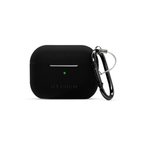 Hyphen 2nd Gen Air Pods Pro Silicone Case, Black-3