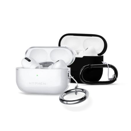 Hyphen 2nd Gen Air Pods Pro Silicone Case, Black-8