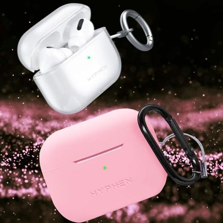 Hyphen 2nd Gen Air Pods Pro Silicone Case, Pink-14