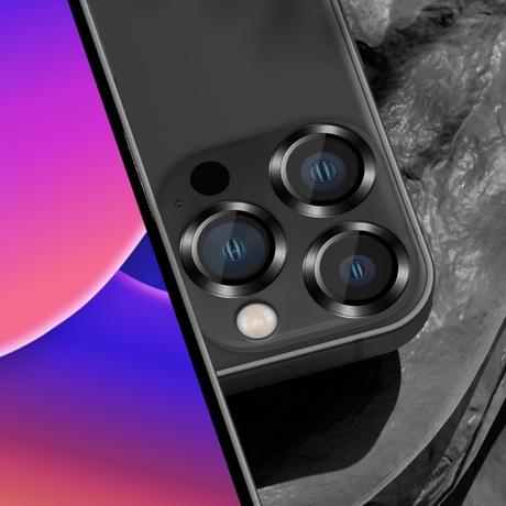 Hyphen Camera Lens Protector for iPhone 14 Pro/Pro Max, Black-5