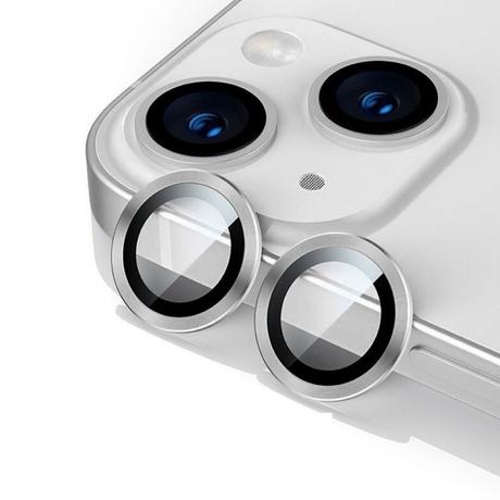 Hyphen Camera Lens Protector for iPhone 14/Plus, Silver-0
