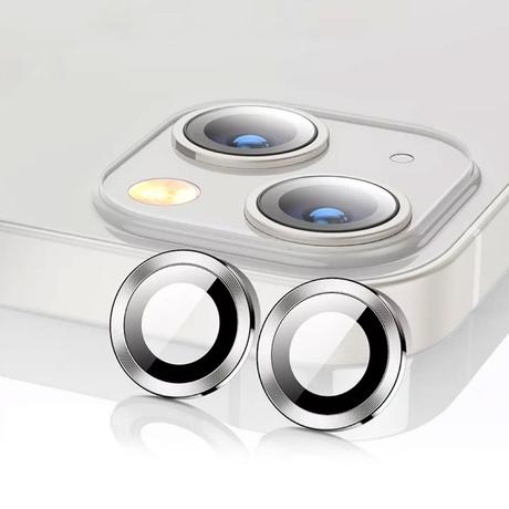 Hyphen Camera Lens Protector for iPhone 14/Plus, Silver-1