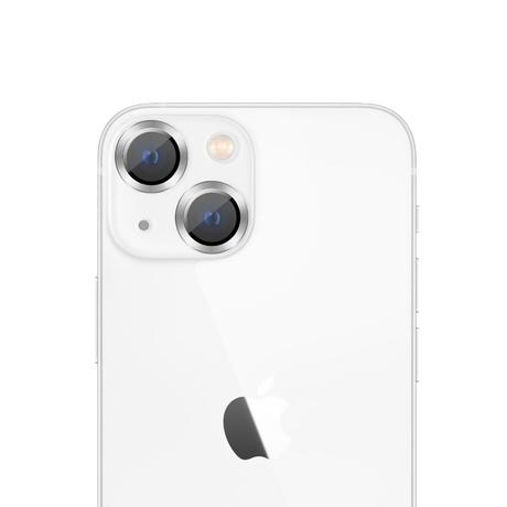 Hyphen Camera Lens Protector for iPhone 14/Plus, Silver-3