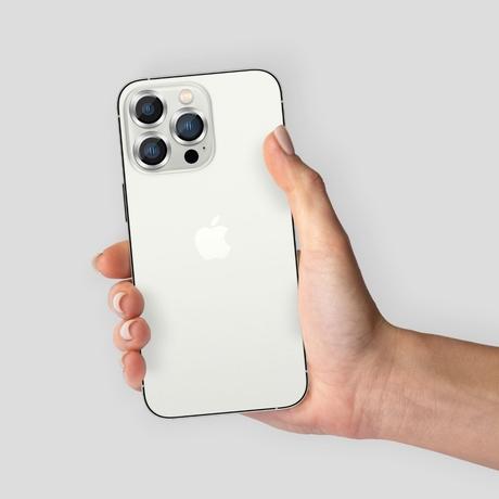 Hyphen Camera Lens Protector for iPhone 14 Pro/Pro Max, Silver-6