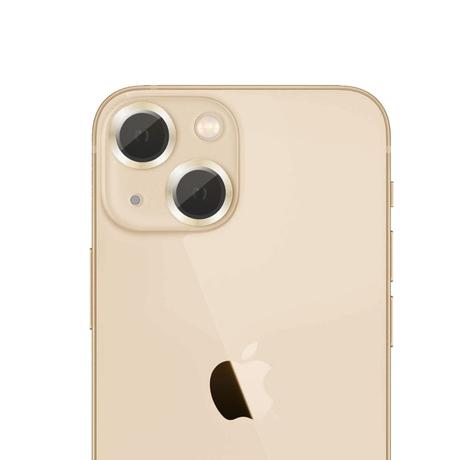 Hyphen Camera Lens Protector for iPhone 14/Plus, Gold-3